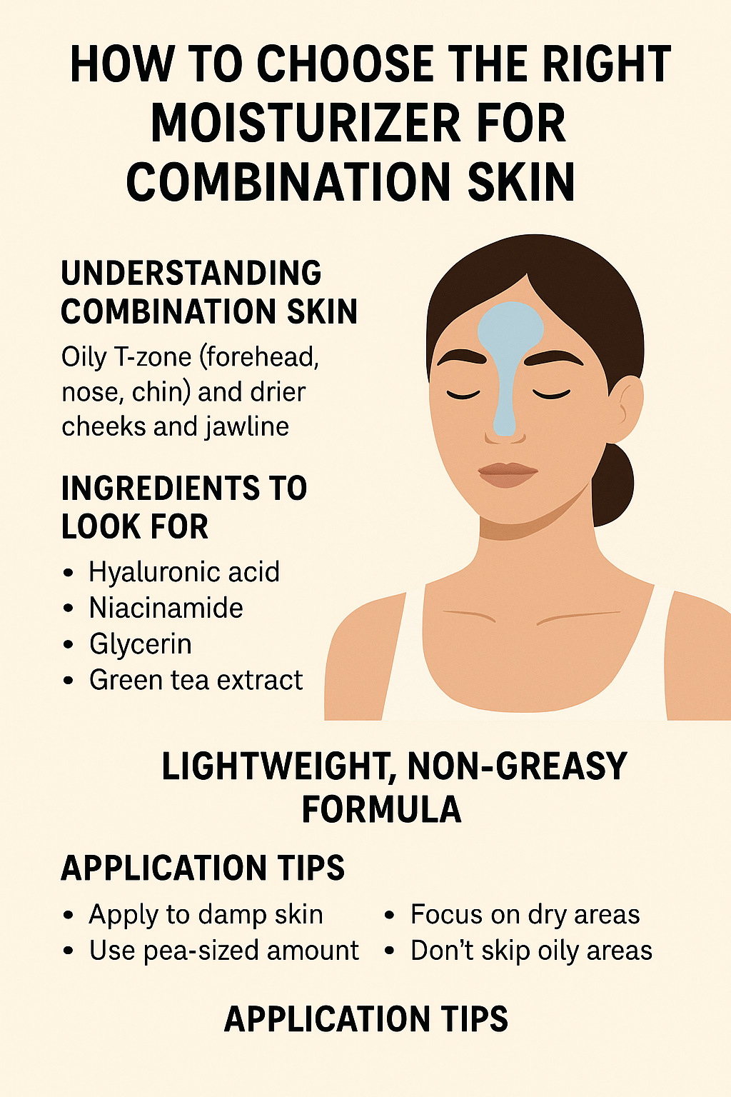 How to Choose the Right Moisturizer for Combination Skin