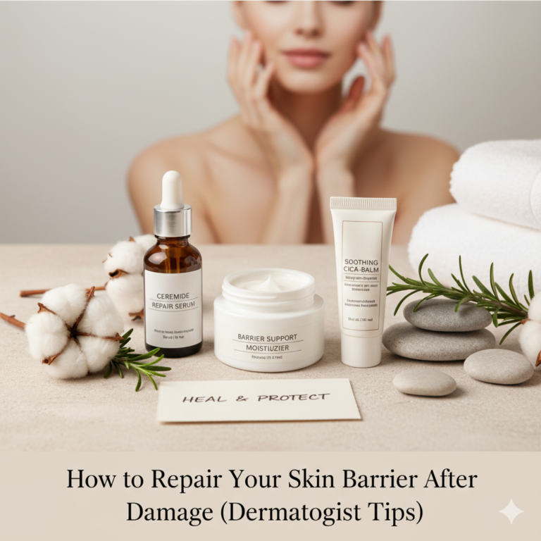 How to Repair Your Skin Barrier After Damage (Dermatologist Tips)
