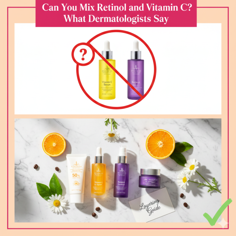 Can You Mix Retinol and Vitamin C? What Dermatologists Say
