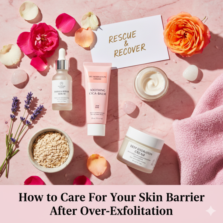 How to Care for Your Skin Barrier After Over-Exfoliation