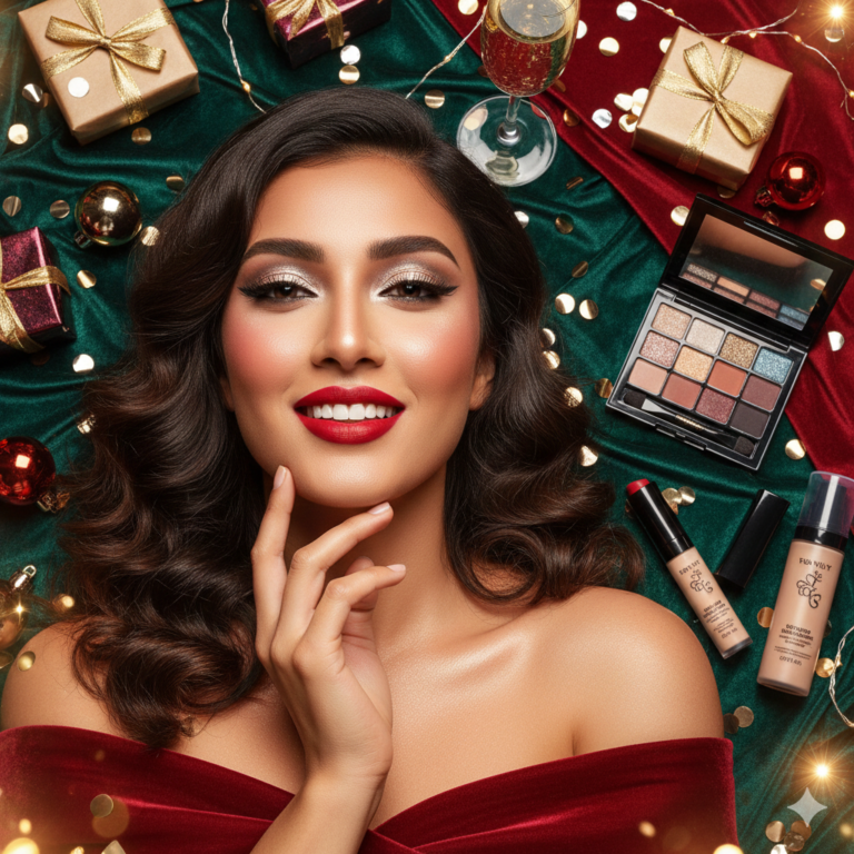 Holiday Party Makeup Tips: Long-Lasting Looks for Christmas and New Year