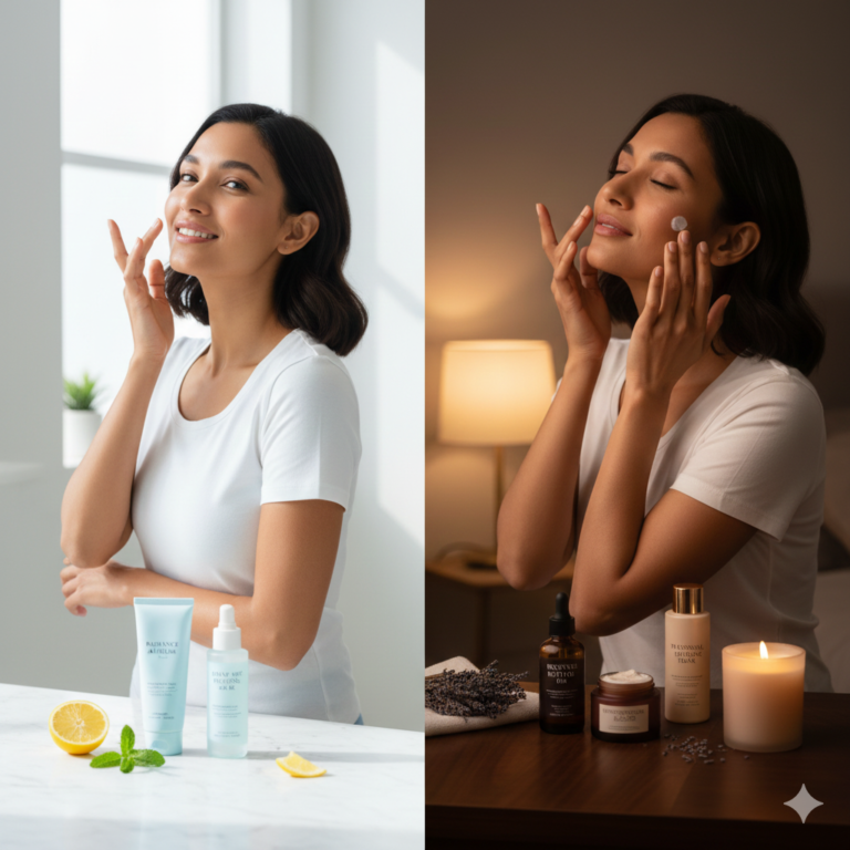 Morning vs. Night Skincare Routine: What’s the Real Difference?