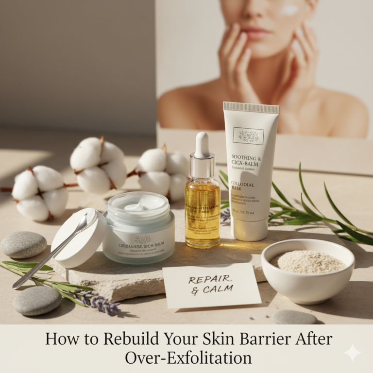How to Rebuild Your Skin Barrier After Over-Exfoliation